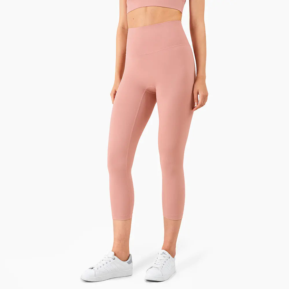 Pro Peach Hips Fitness Cropped Leggings