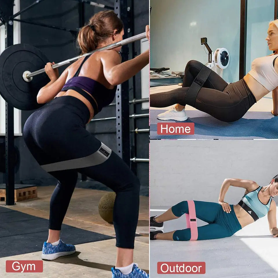 Bandas elásticas de resistencia para yoga y fitness