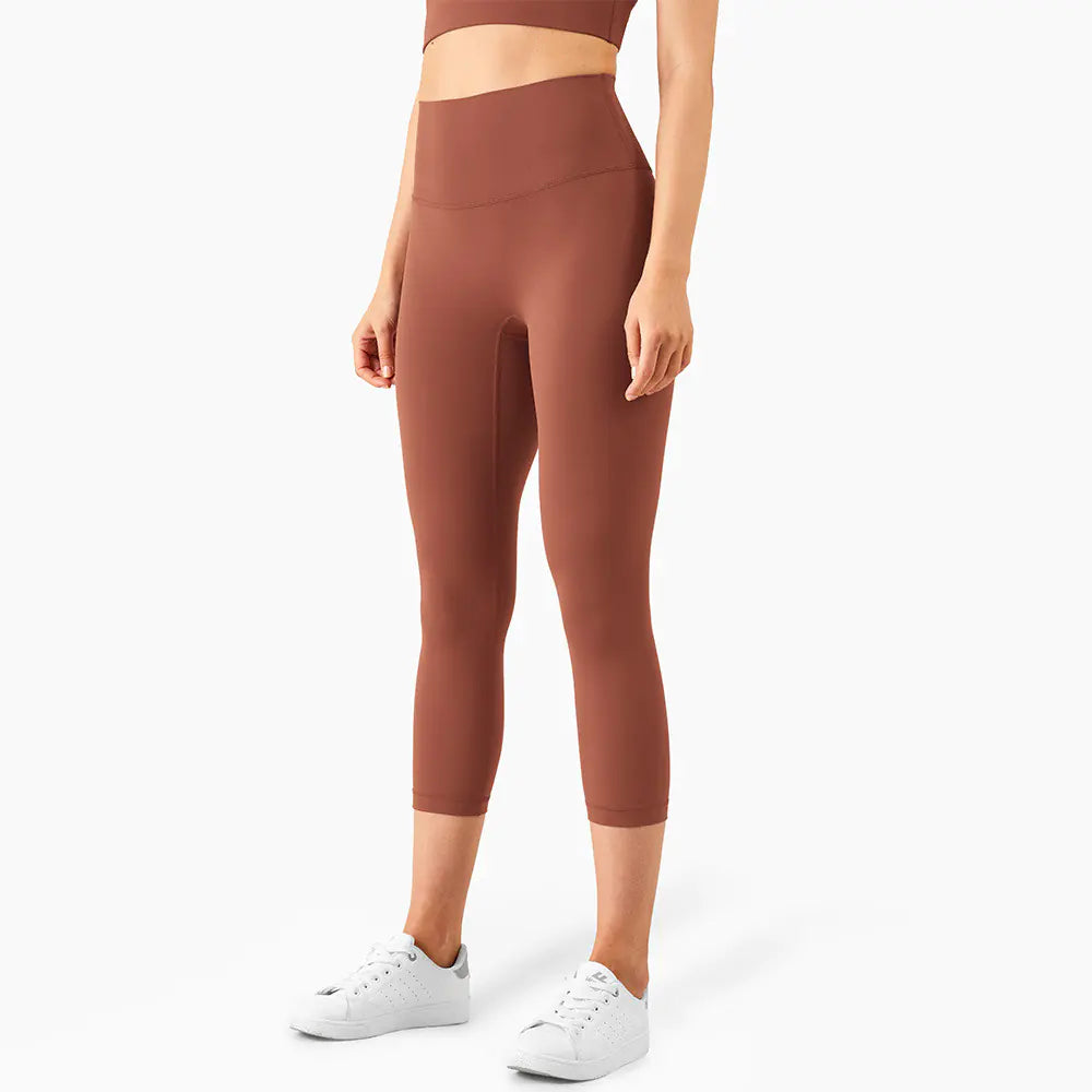Pro Peach Hips Fitness Cropped Leggings