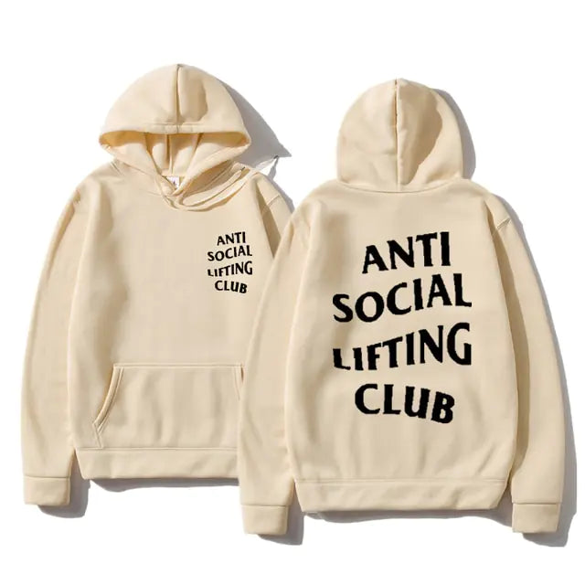 Illumino360's Anti Social Lifting Club Hoodies