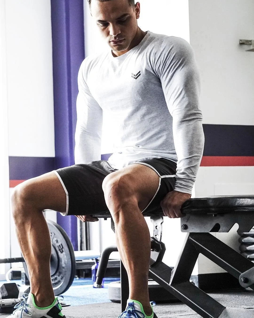 Men's Long Sleeve Cotton Activewear