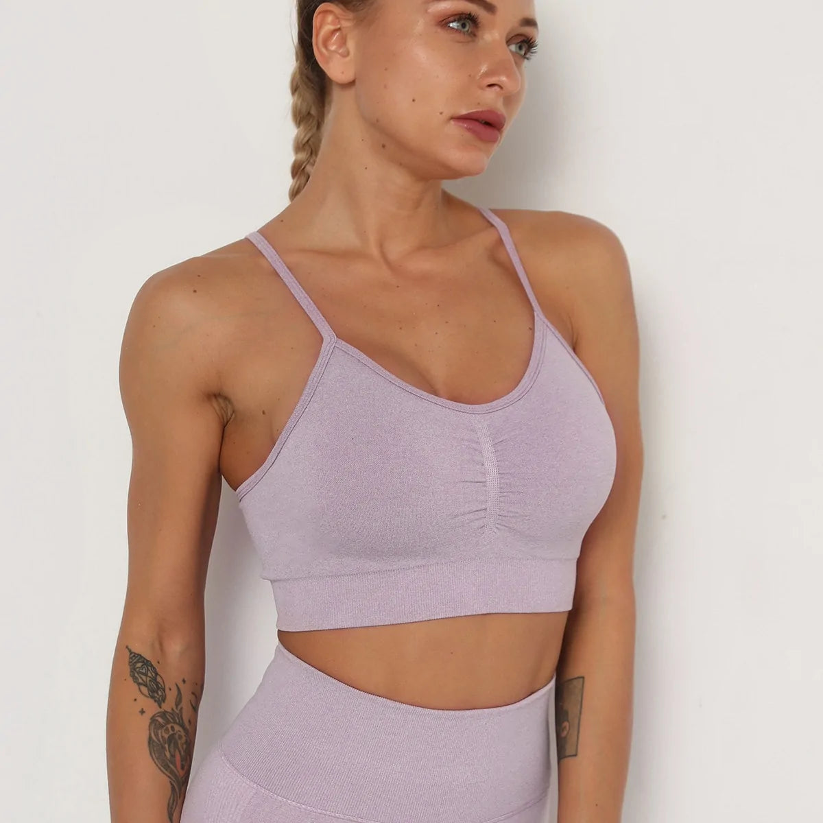 Premium Push-Up Yoga Athletic Tops