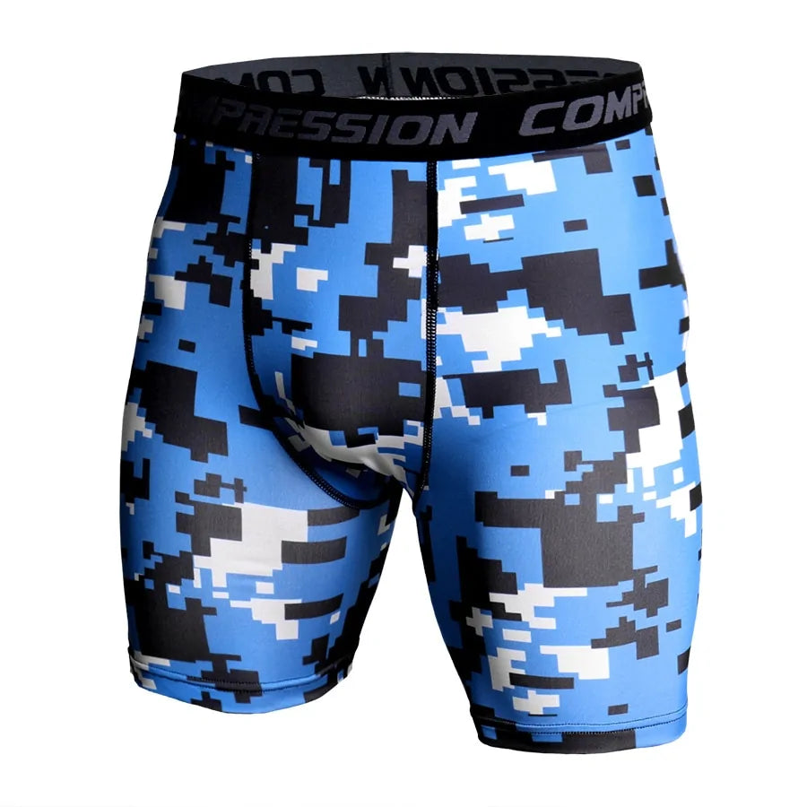 Mallas deportivas de compresión de camuflaje