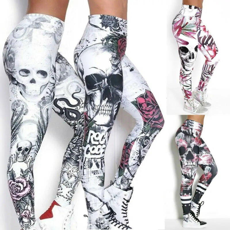 Leggings de camuflaje con impresión 3D