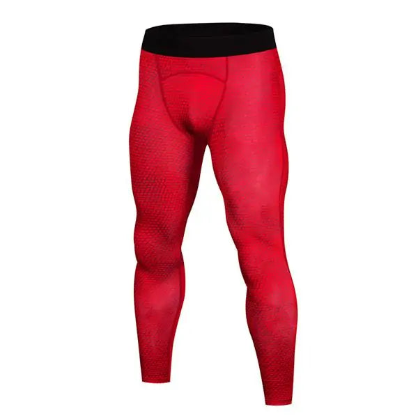Mallas de compresión para correr para hombre: mallas de fitness para gimnasio