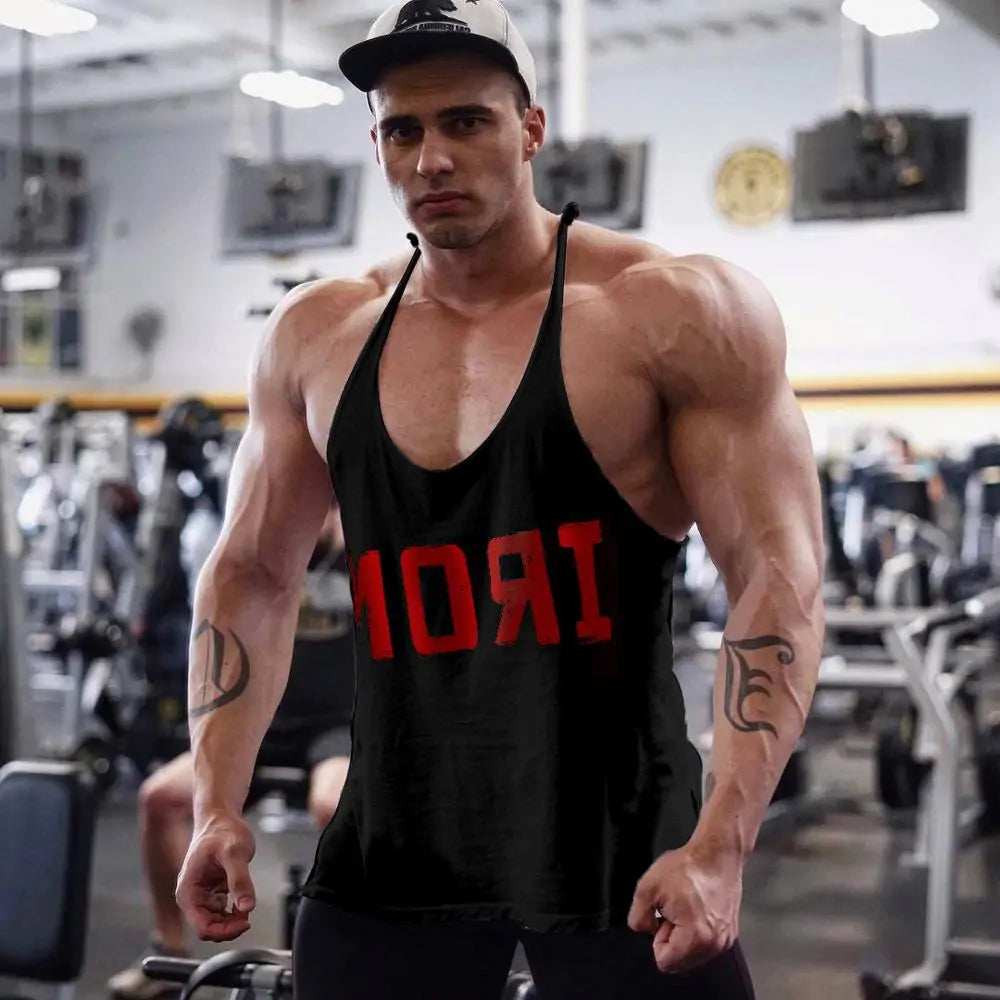 Printed Gym Workout Bodybuilding Tank Tops