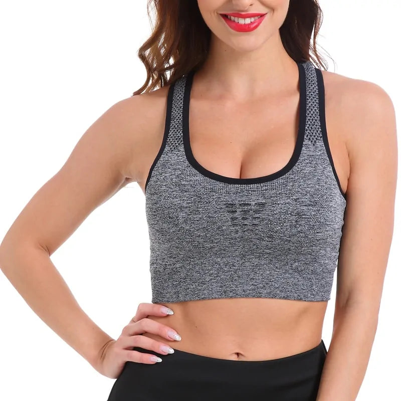 Women's High Impact Seamless Sports Bra
