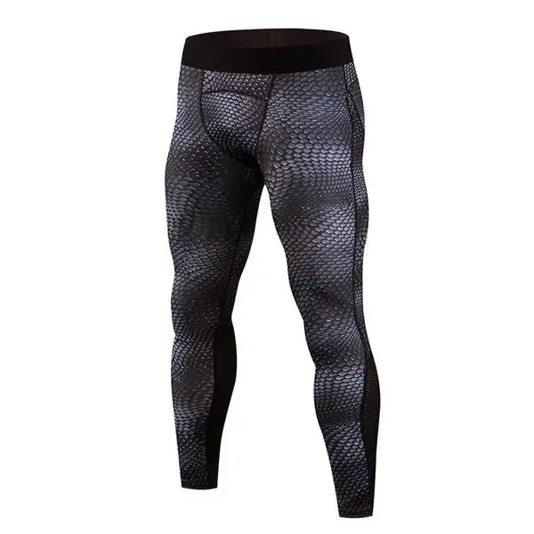 Mallas de compresión para correr para hombre: mallas de fitness para gimnasio