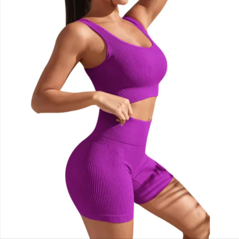 Pro Seamless Yoga Fitness Set
