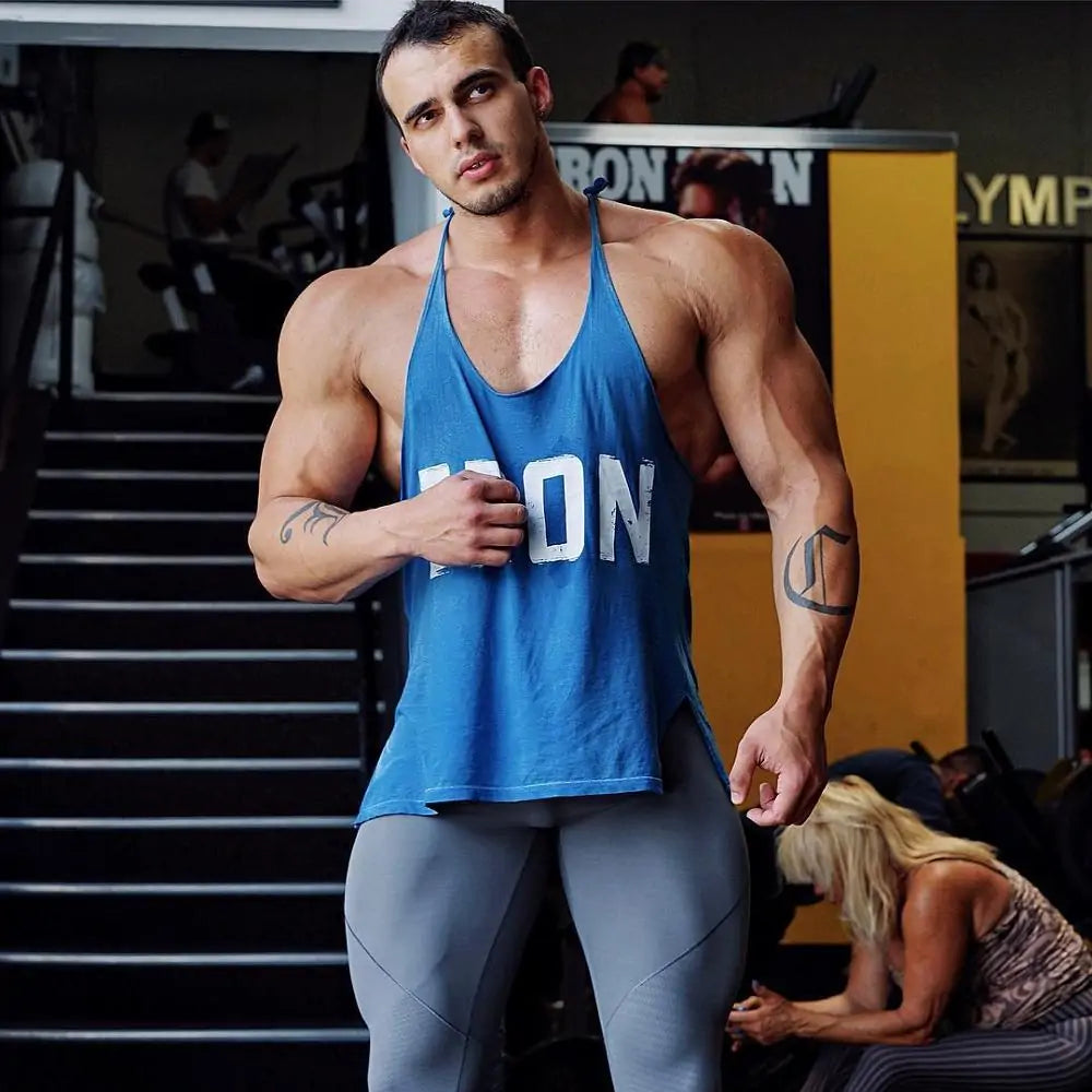 Printed Gym Workout Bodybuilding Tank Tops