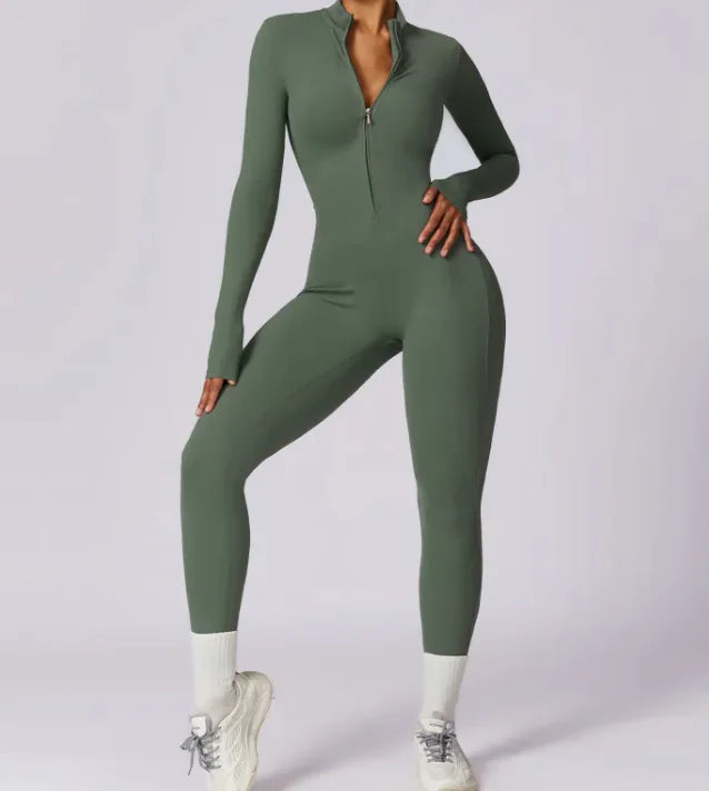 Pro Stretch Athletic Yoga Bodysuit