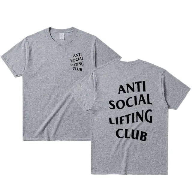 Camiseta del club de levantamiento antisocial