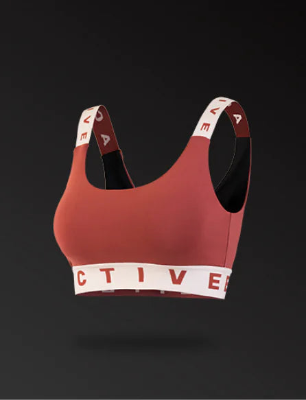 Illumino360Fitness Solid Color Sports Bra