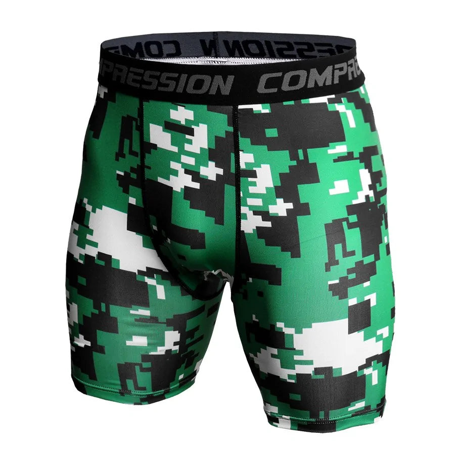 Mallas deportivas de compresión de camuflaje