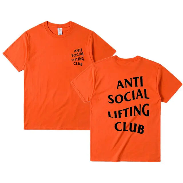 Camiseta del club de levantamiento antisocial