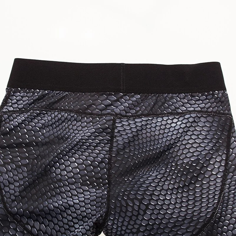Mallas de compresión para correr para hombre: mallas de fitness para gimnasio
