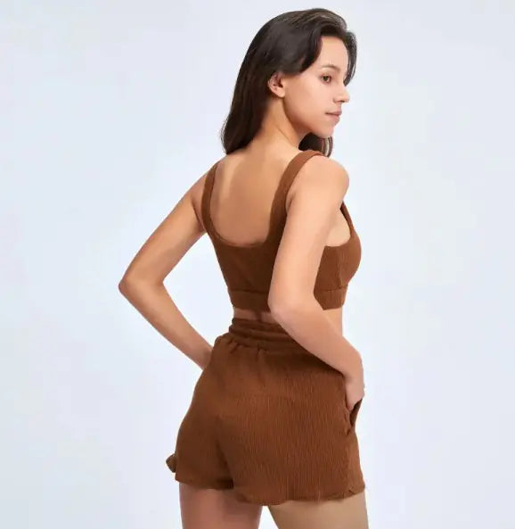 Illumino360Fitness Premium Yoga Short and Bra Suit