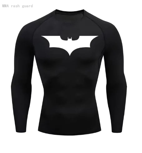 Illumino360Fitness Mens T-shirt Long Sleeve Compression