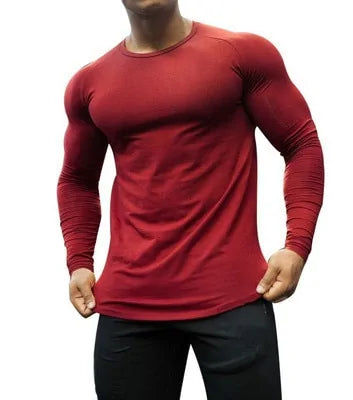 Men's Long Sleeve Cotton Activewear