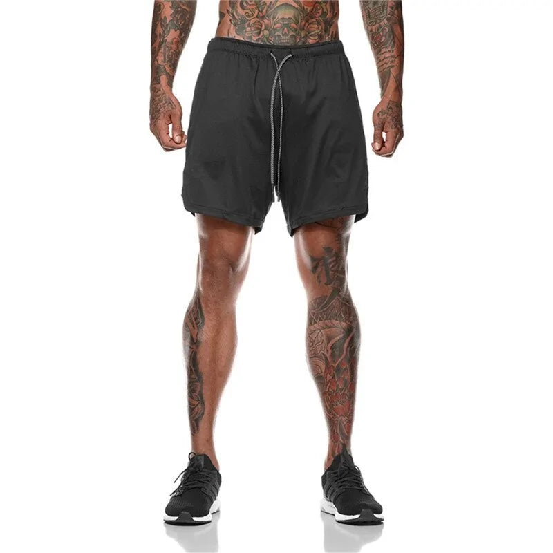 Fitness Shorts: Breathable Mesh Quick Dry Sport Shorts