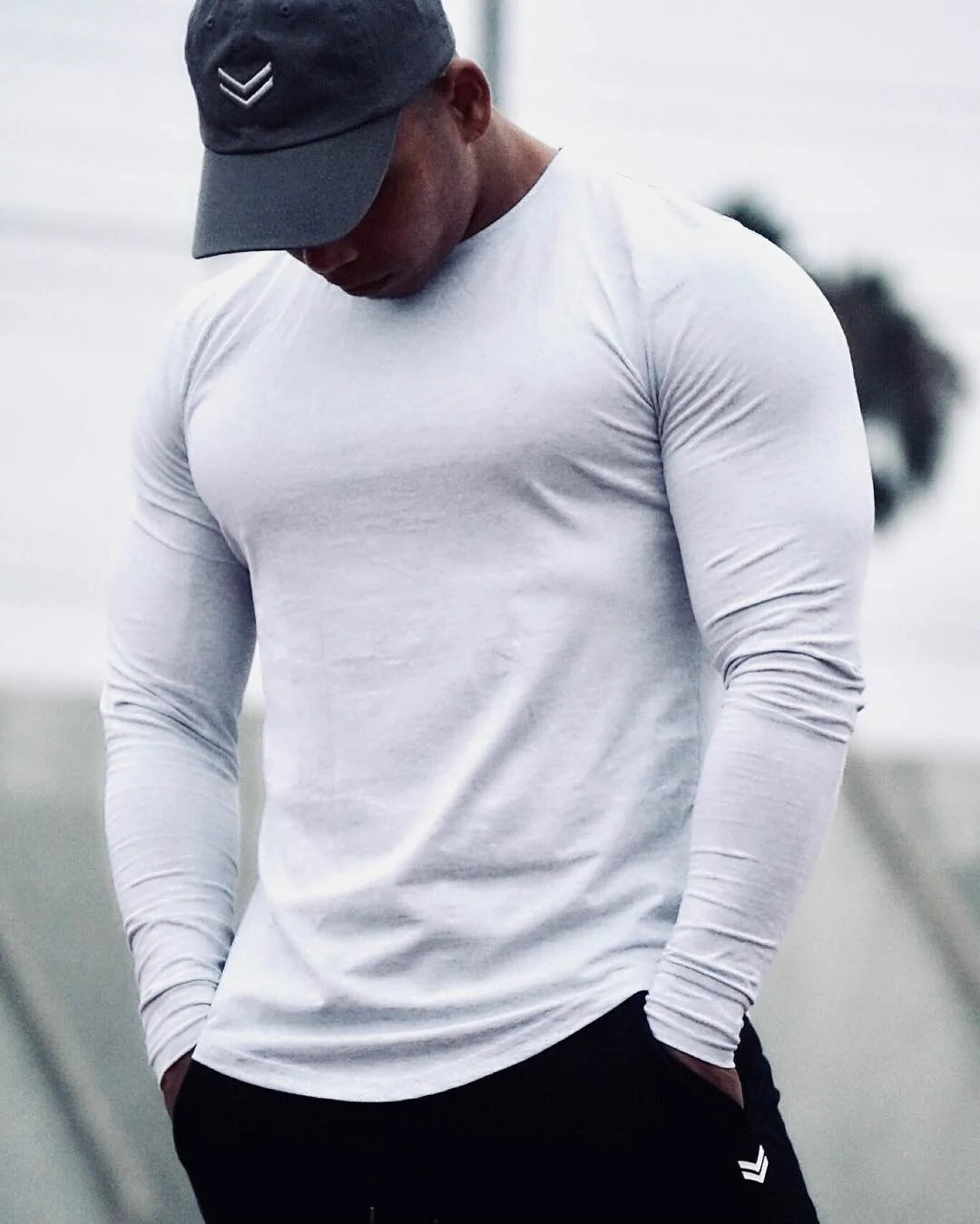 Men's Long Sleeve Cotton Activewear