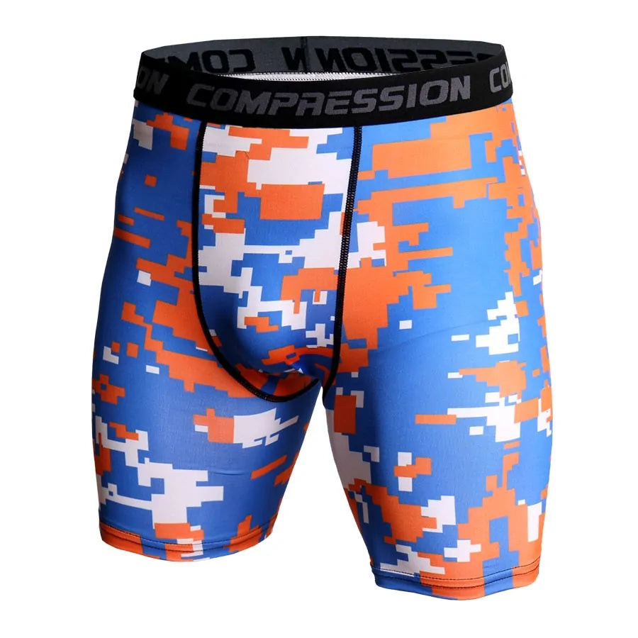 Mallas deportivas de compresión de camuflaje