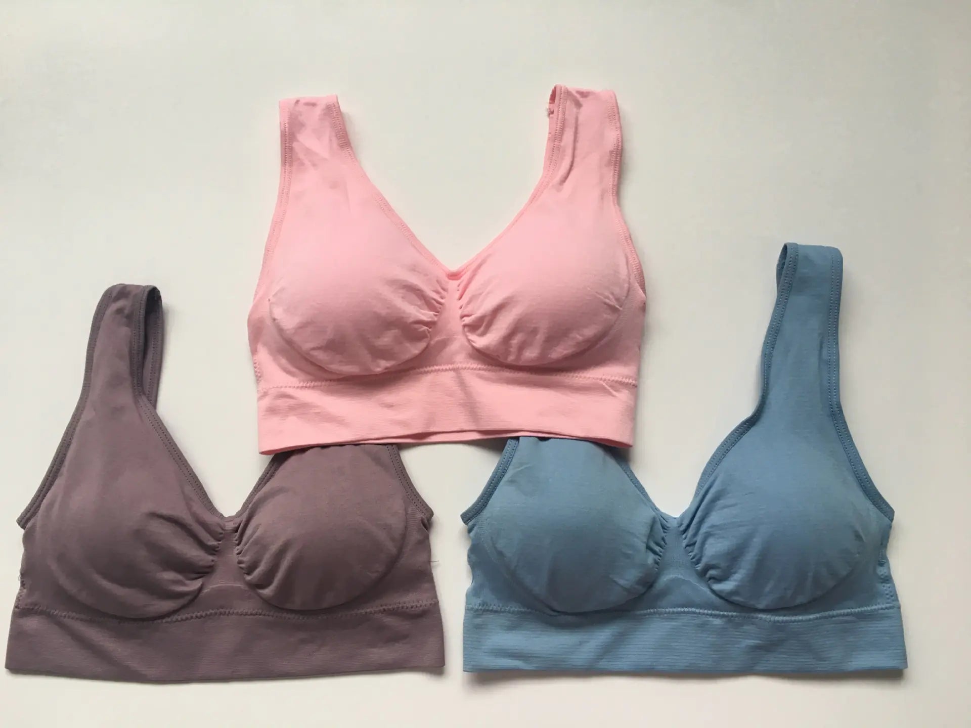 Illumino360Fitness Bra 3-Piece Set - Seamless
