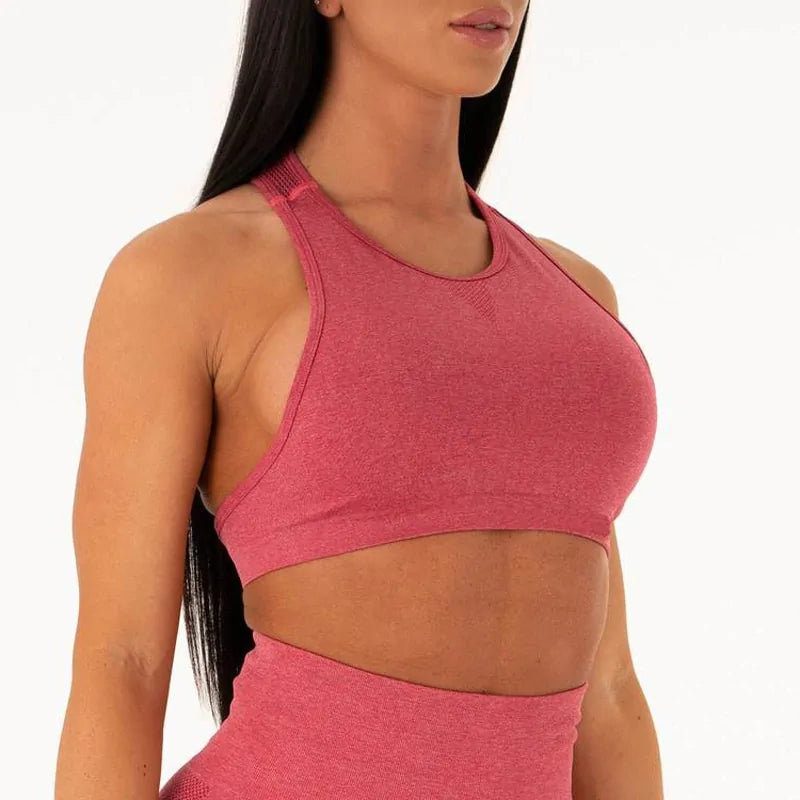 Seamless High Impact Sports Bra