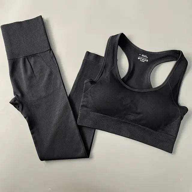 Illumino360Fitness 2/3/4PCS Seamless Women Yoga Set