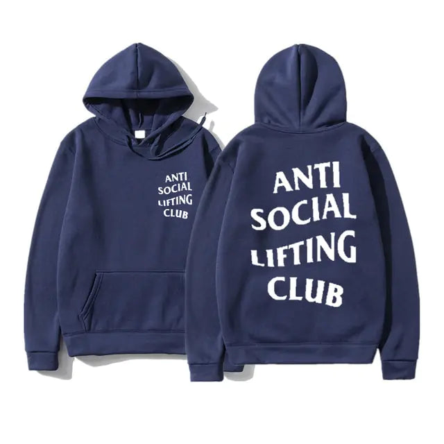 Illumino360's Anti Social Lifting Club Hoodies