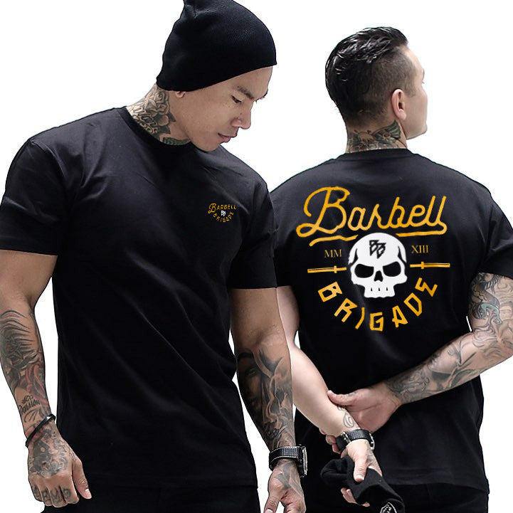 "Barbell Brigade" Moisture Wicking Short Sleeve