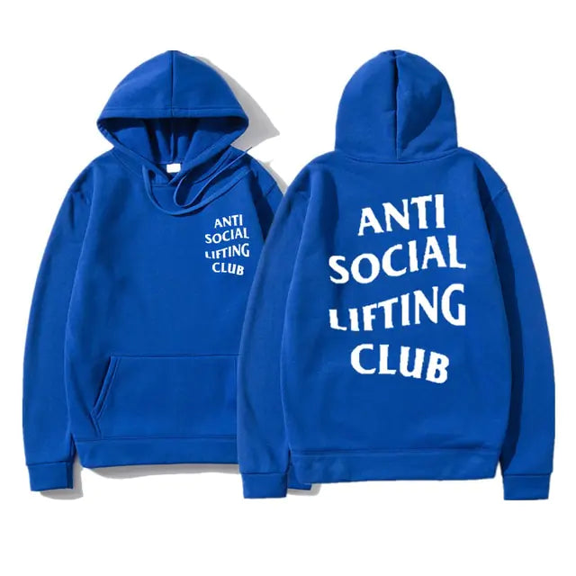 Illumino360's Anti Social Lifting Club Hoodies