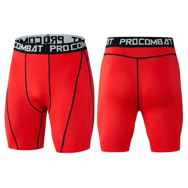 Illumino360Fitness Men's Premium Compression Shorts