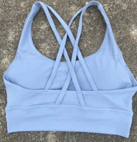 Women's Pro Cross Back Fitness Sport Bra