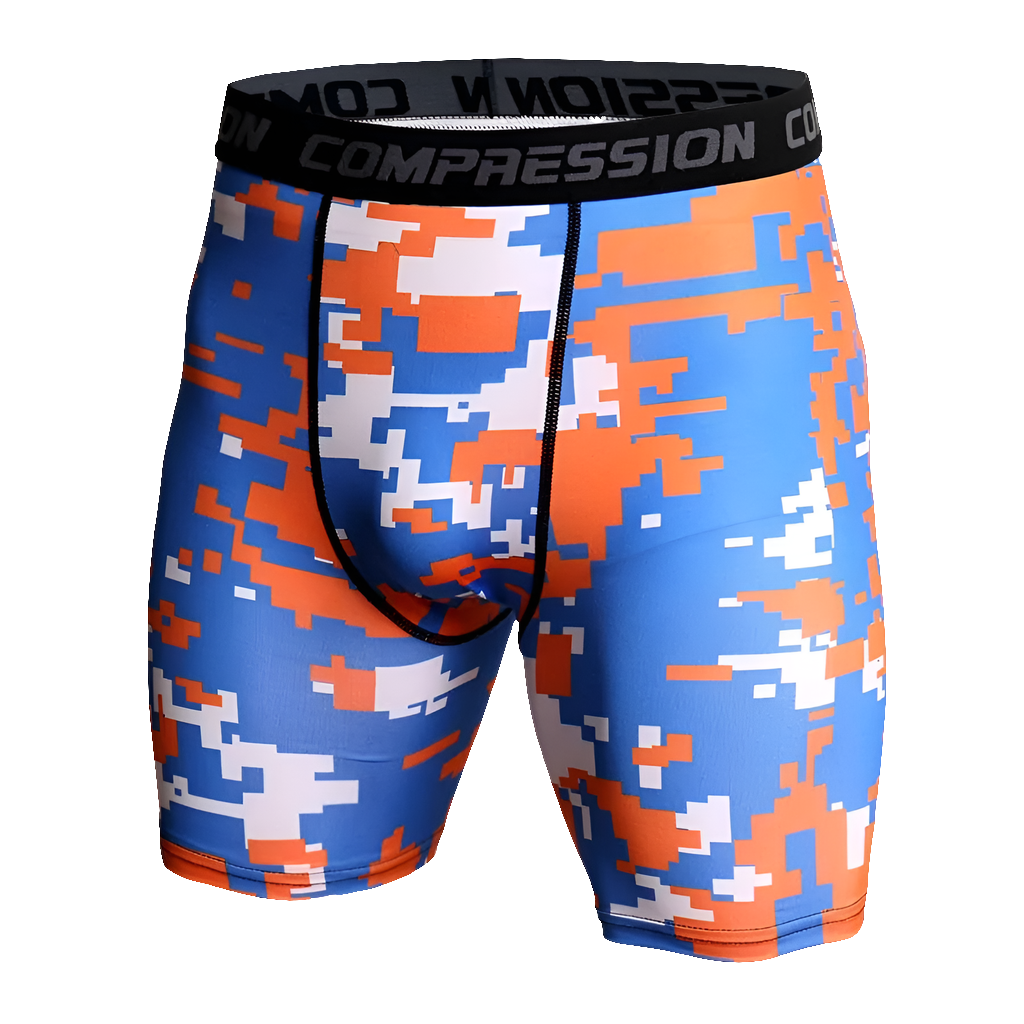 Mallas deportivas de compresión de camuflaje