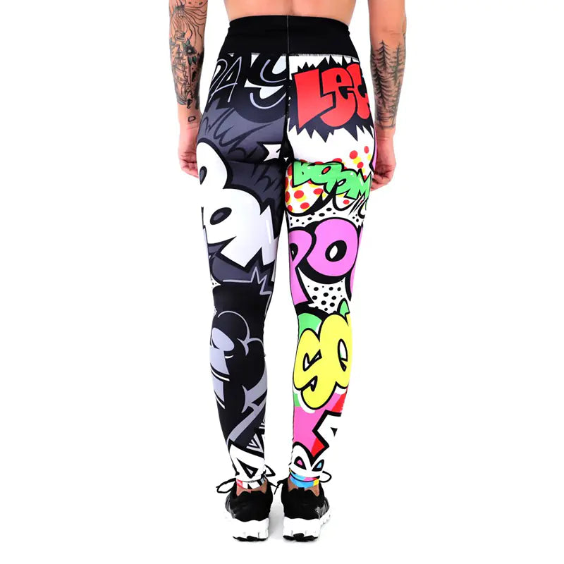 Little Monster High Waist Yoga Leggings