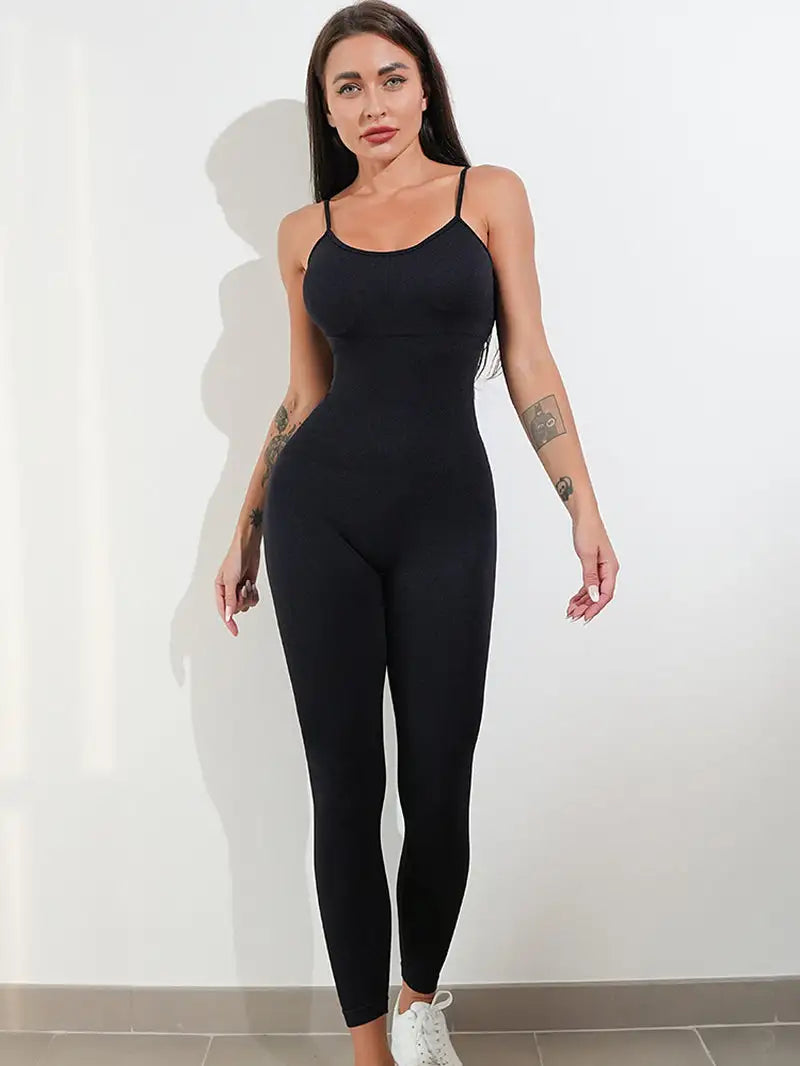 Illumino360Fitness Premium Seamless One Piece Jumpsuit
