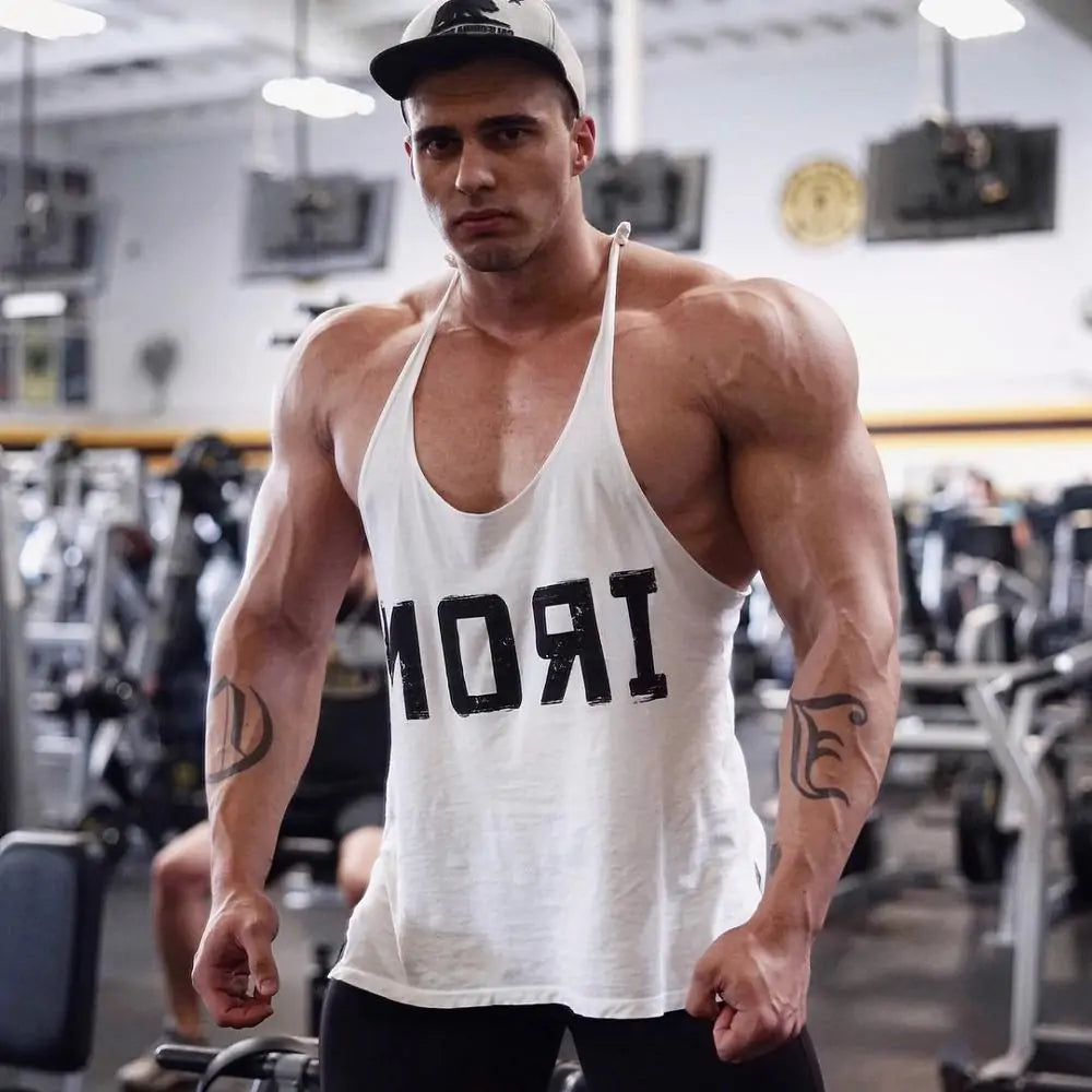 Printed Gym Workout Bodybuilding Tank Tops