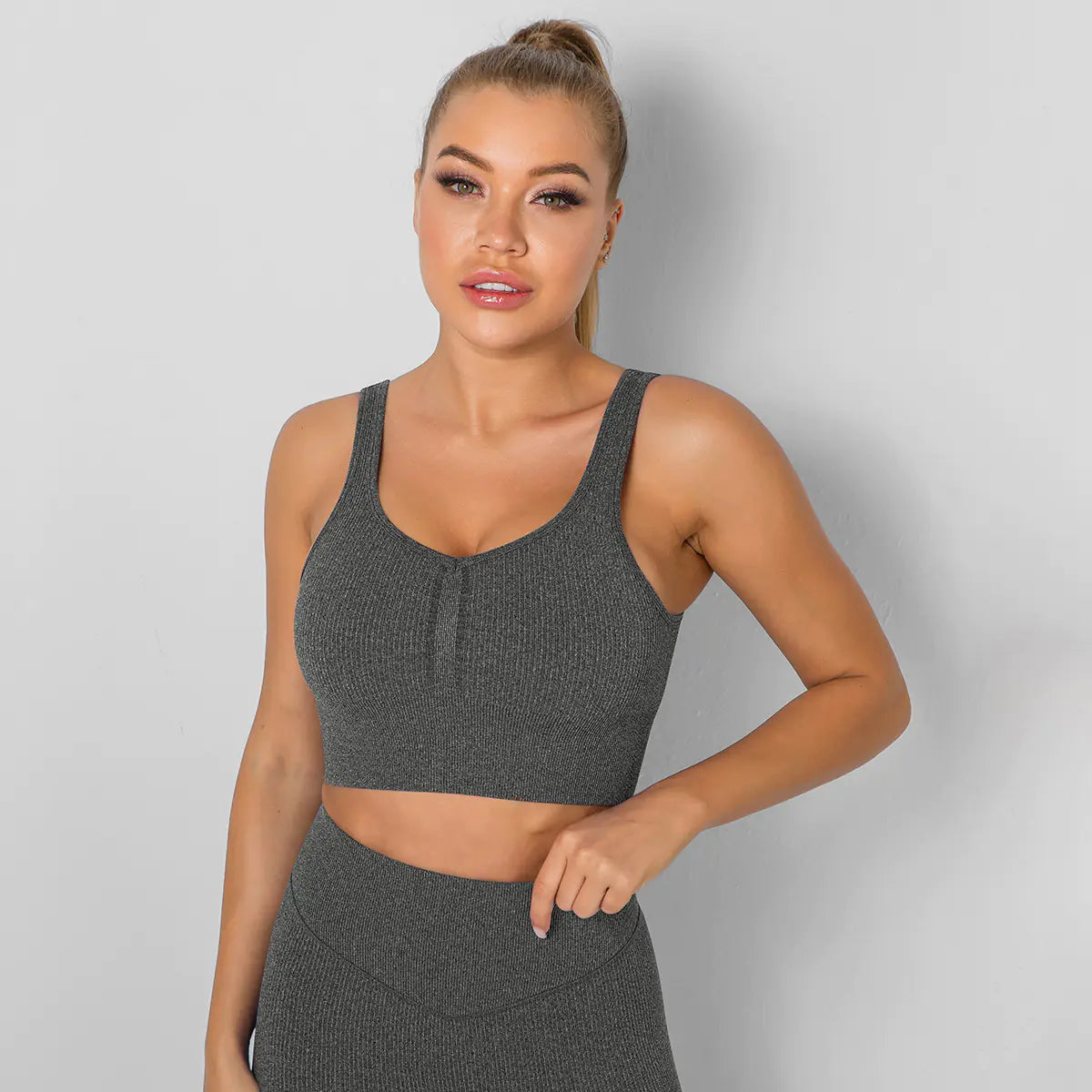 New Illumino360Fitness Breathable Plus Size Seamless Sports Bra