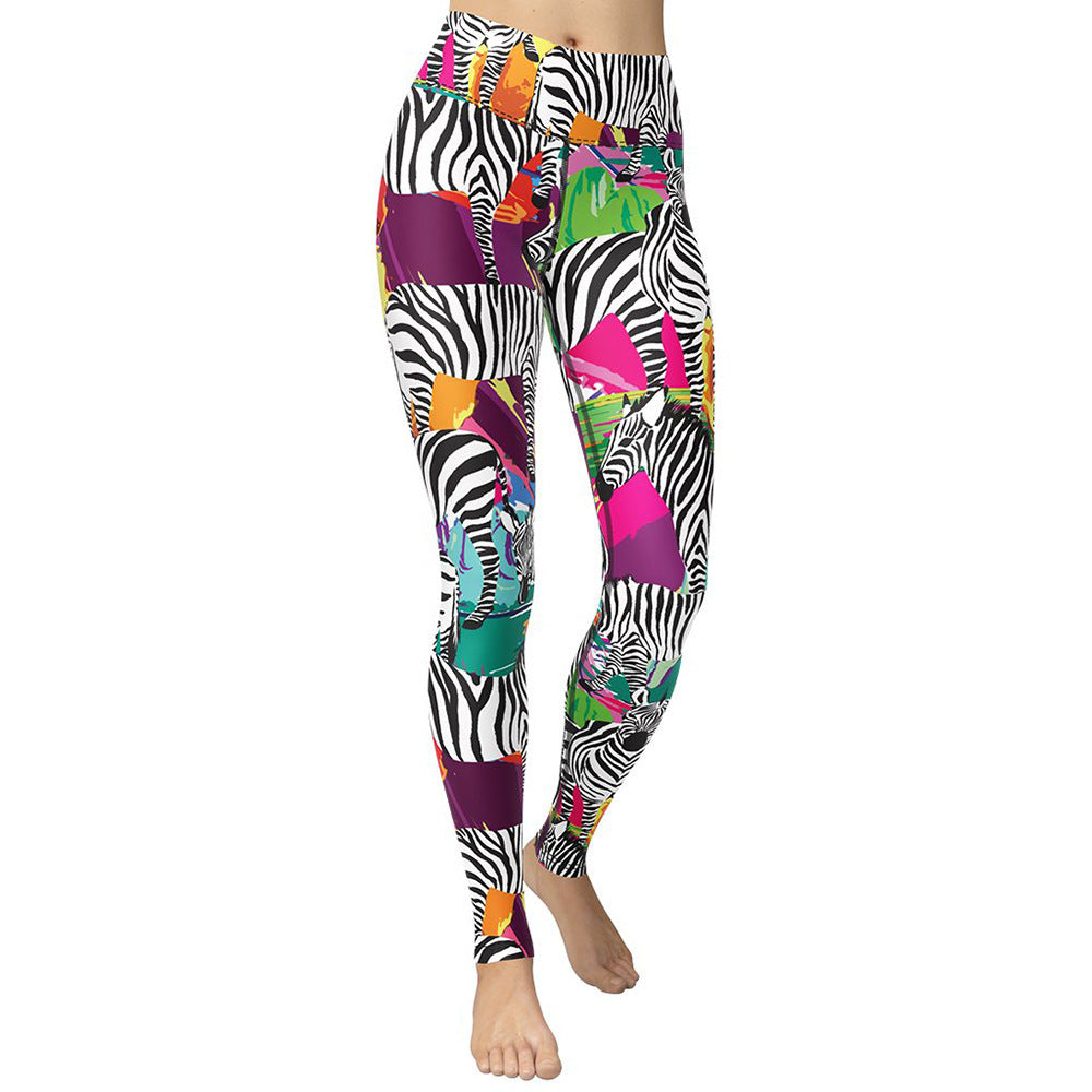 Leopard Print Quick-drying High Top Leggings