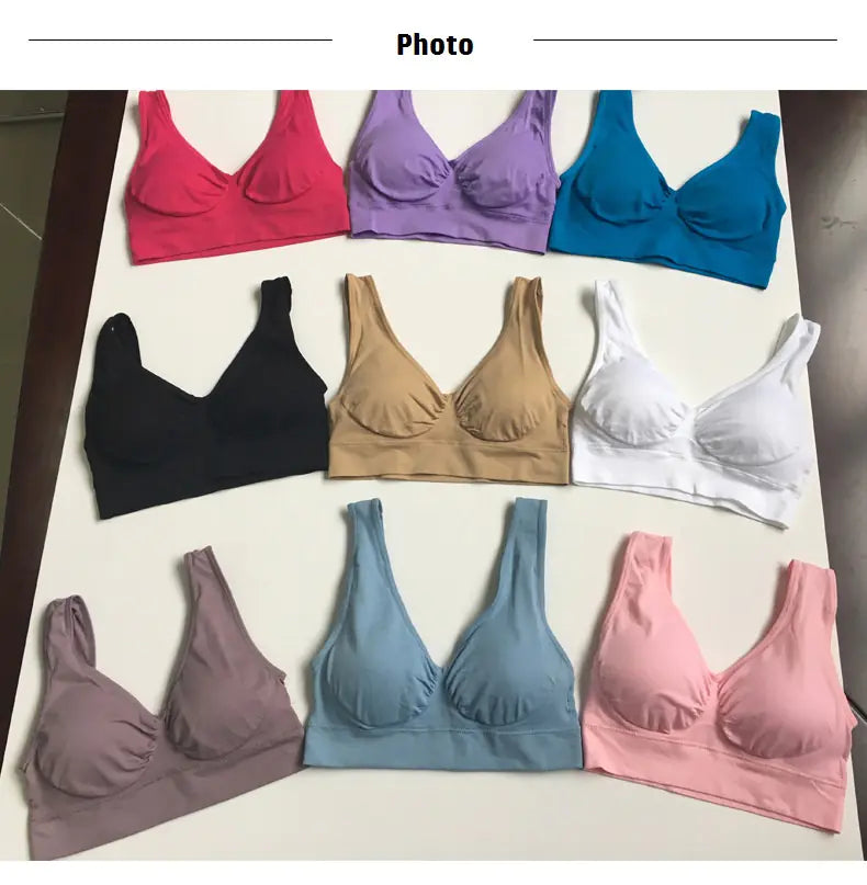 Conjunto de sujetador de 3 piezas - Sin costuras