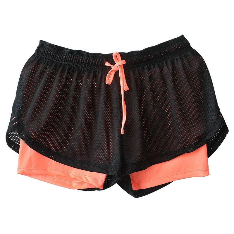 Running Yoga 2 n 1 Fitness Shorts