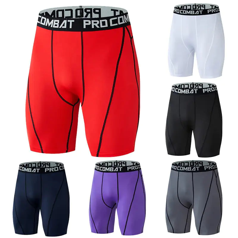 Illumino360Fitness Men's Premium Compression Shorts