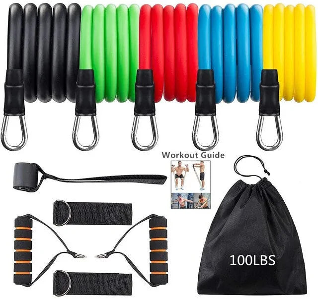 Bandas de resistencia para fitness de 150 libras