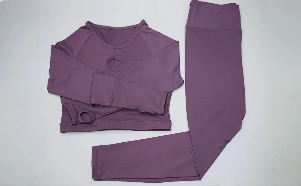 Conjuntos de yoga deportivos para mujer