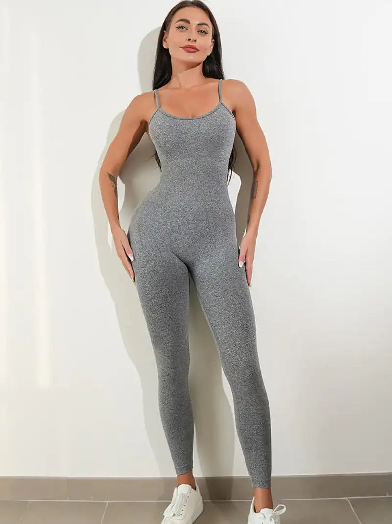 Illumino360Fitness Premium Seamless One Piece Jumpsuit