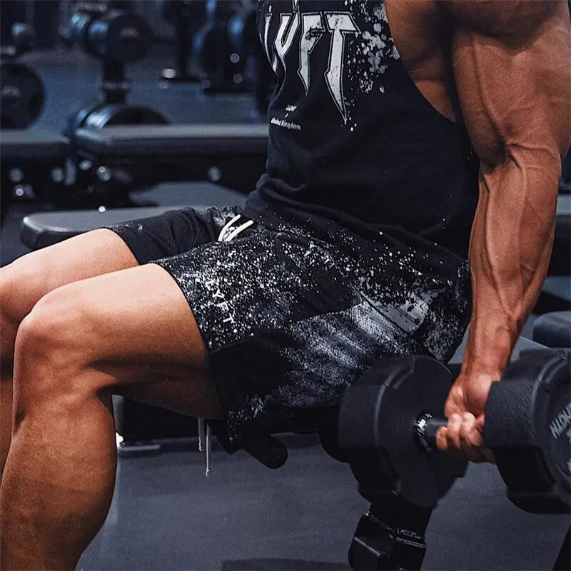 Men's Summer Gym Shorts Active Wear