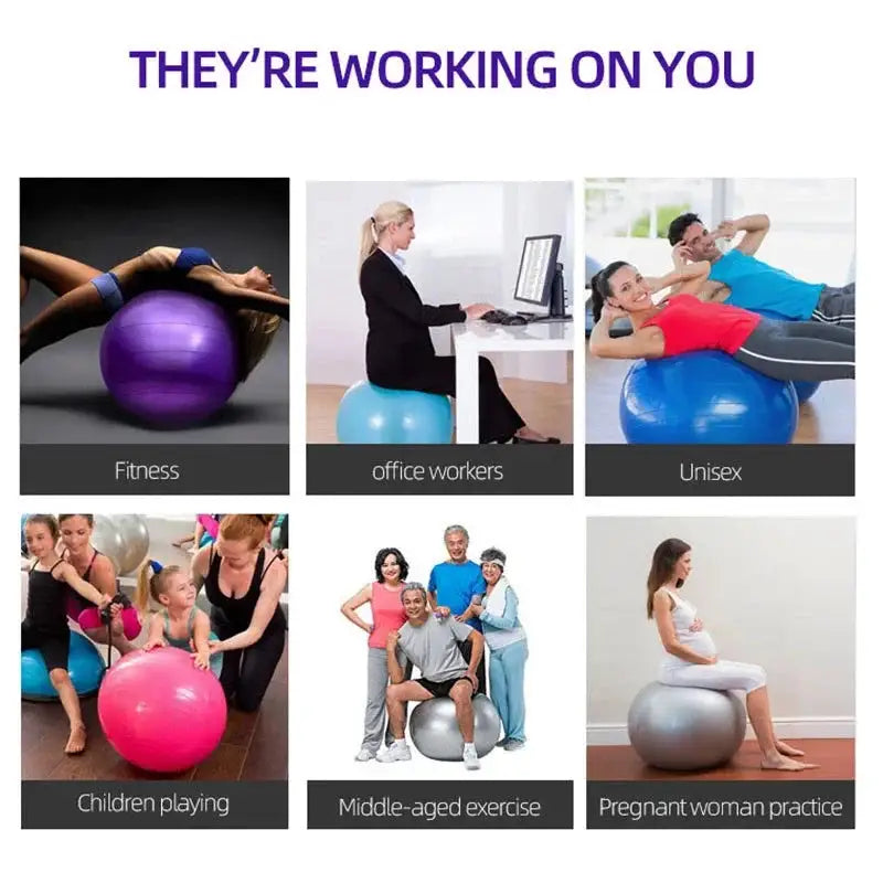 Pelota de equilibrio de yoga FlexCore