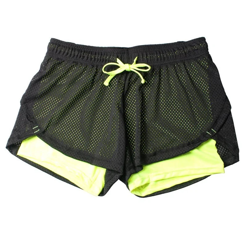 Running Yoga 2 n 1 Fitness Shorts