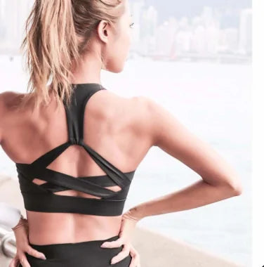 Premium Strap Push Up Sports Bra